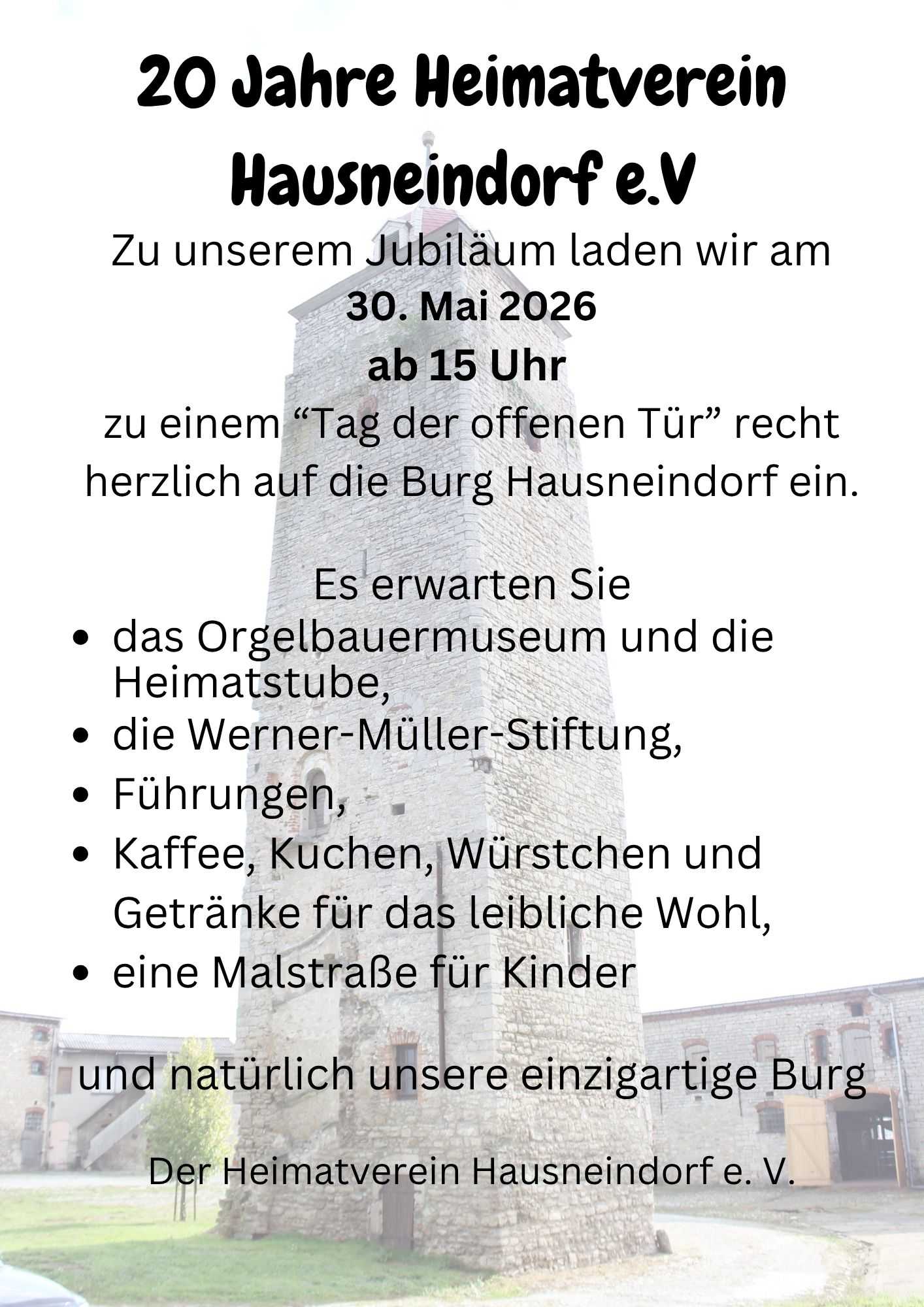 20 Jahre Heimatverein Hausneindorf
